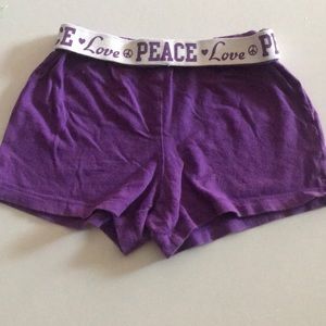 Toddler girls Shorts  size 5/6 Purple